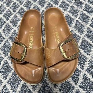 Birkenstocks Madrid Big Buckle.  Size 38